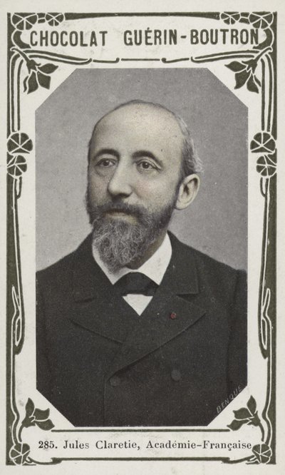 Jules Claretie, Academie-Francaise (barevné foto) od French School