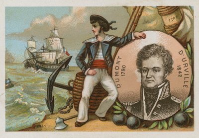 Jules Dumont dUrville , francouzský námořní důstojník a průzkumník od French School