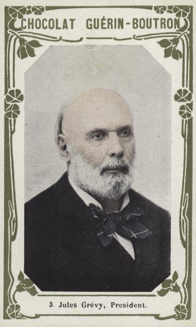 Jules Grevy, prezident (barevná fotografie) od French School