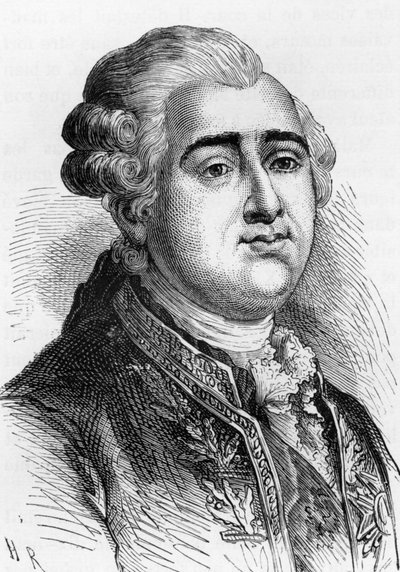 Francouzský král Ludvík XVI. (1754-1793) od French School