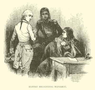 Klenau uznává Napoleona (rytina) od French School
