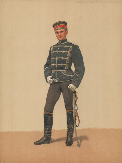 Konigs Hussars Regt č. 7, poručík Interims Attila od French School