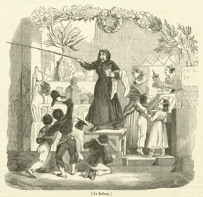 La Befana (rytina) od French School