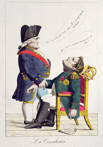 La Consultation, květen 1815 od French School