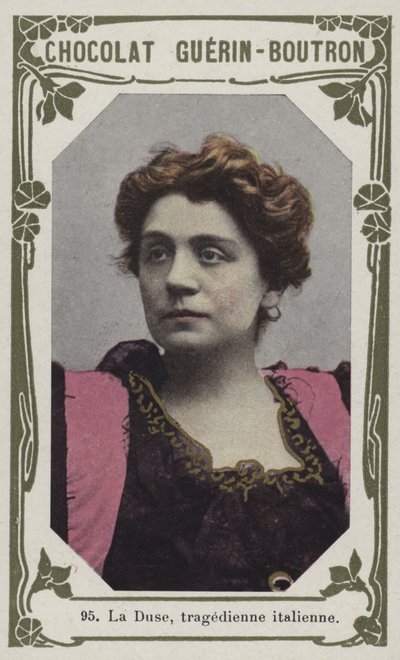 La Duse, italský tragéd (barevné foto) od French School