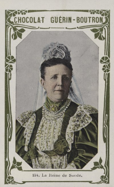 La Reine de Suede (barevná fotografie) od French School