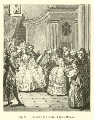 Odchod z opery po Moreauovi od French School