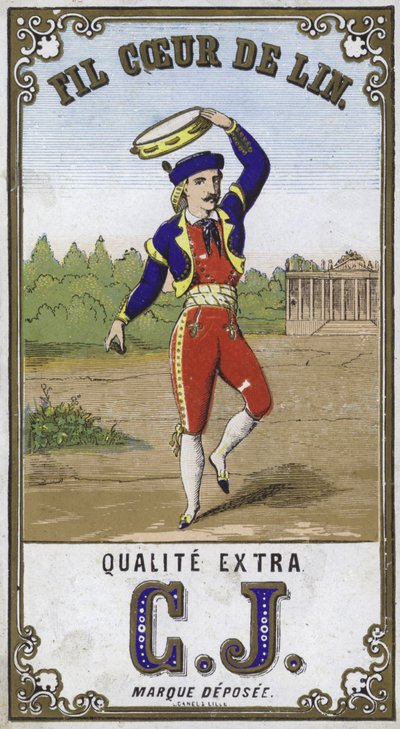 Štítek pro Fil Coeur de Lin od French School