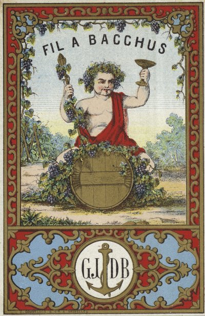 Štítek pro Fil a Bacchus od French School