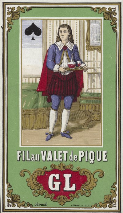 Štítek pro závit Jack of Spades od French School