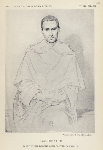 Lacordaire (litografie) od French School