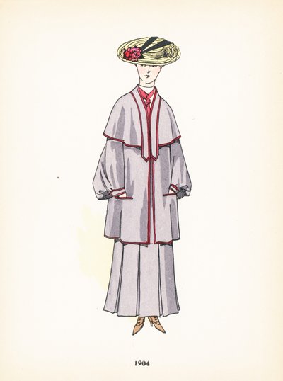 Dámská móda, 1904 od French School