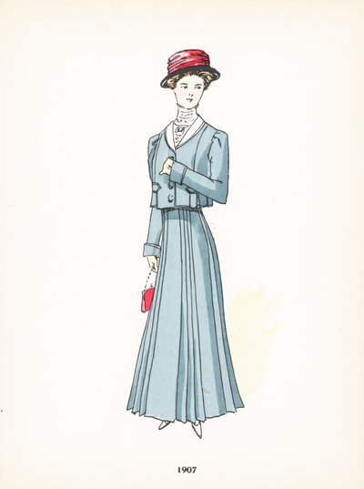 Dámská móda, 1907 od French School