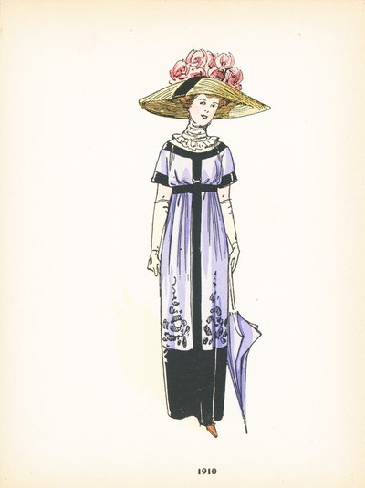 Dámská móda, 1910 od French School