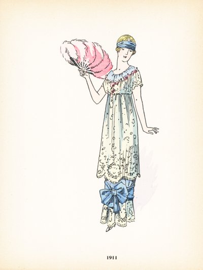 Dámská móda, 1911 od French School
