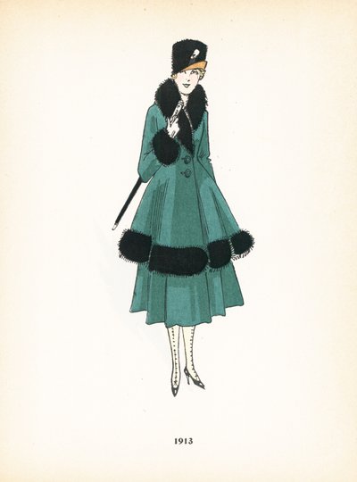 Dámská móda, 1913 od French School
