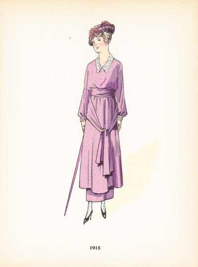 Dámská móda, 1915 od French School