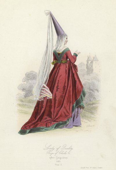 Dáma kvality, vláda francouzského Karla VII od French School