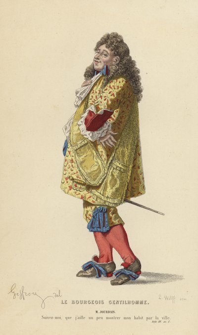 Buržoazní gentleman od French School
