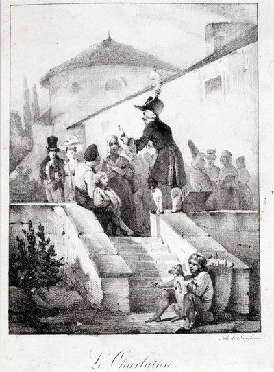 Le Charlatan (prodejce zázračných produktů) od French School