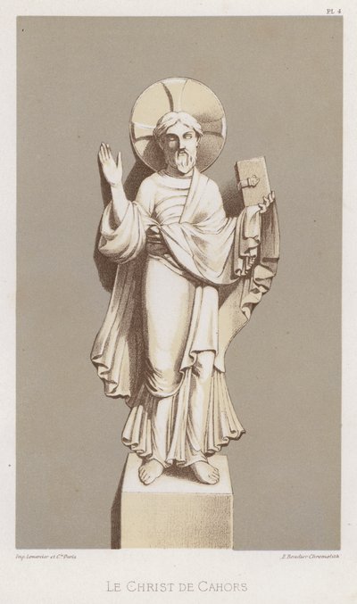 Kristus z Cahors (barva lito) od French School