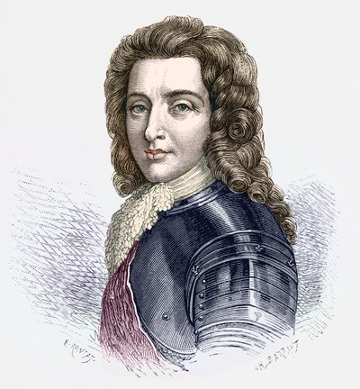 Le Duc du Maine (1670-1736) (pozdější zbarvení) od French School