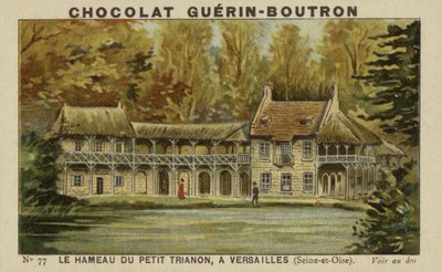Hameau du Petit Trianon, ve Versailles, Seine-et-Oise od French School