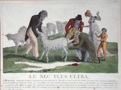 Le Nec Plus Ultra, c.1807 (barevné rytí) od French School