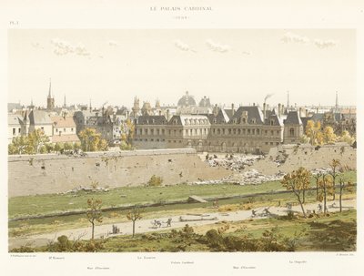 Kardinálský palác, 1634 od French School