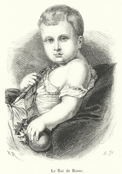 Římský král (rytina) od French School