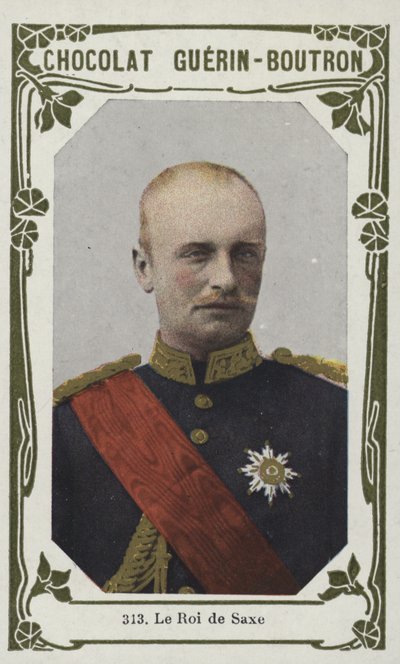 Saský král (barevné foto) od French School