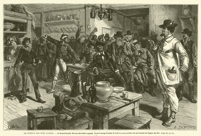 The Treasure Of The Kaffir Kings (rytina) od French School