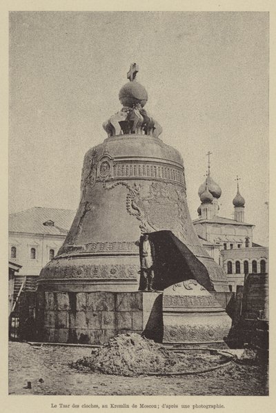 Car of the Bells, v moskevském Kremlu (rytina) od French School