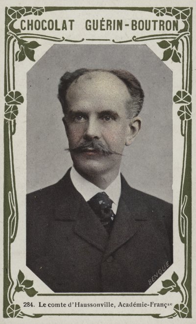 Hrabě dHaussonville, Academie-Francaise (barevné foto) od French School