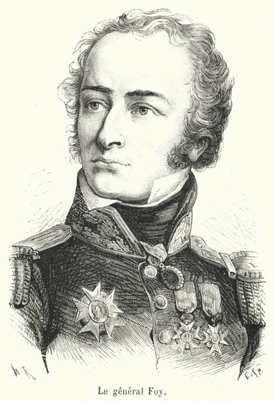 Le general Foy (rytina) od French School