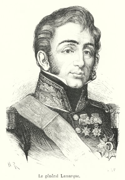 General Lamarque (rytina) od French School
