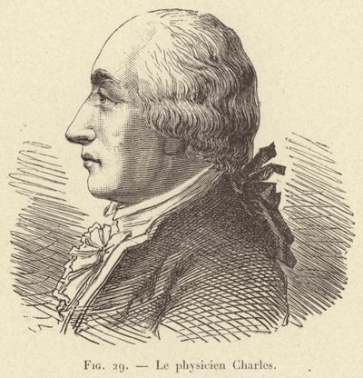 Fyzik Charles (rytina) od French School