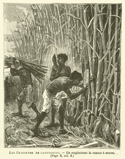 The Rubber Hunters (rytina) od French School
