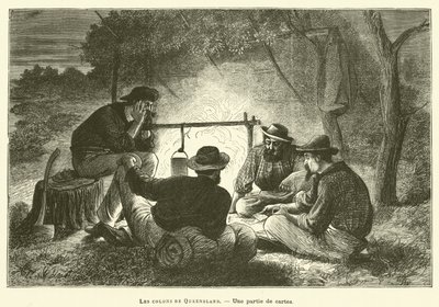 The Settlers Of Queensland (rytina) od French School
