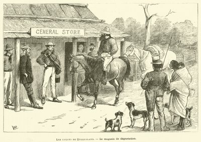 The Settlers Of Queensland (rytina) od French School