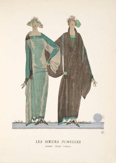 Les Soeurs Jumelles, ze sbírky módních talířů od French School
