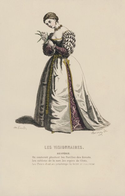 The Visionaries, Skipper (barevná rytina) od French School