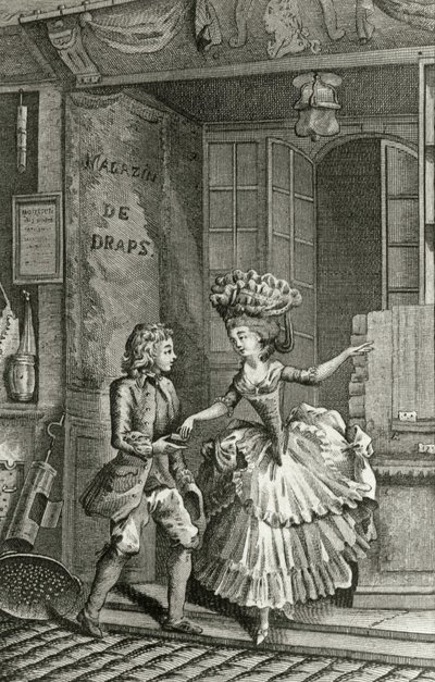 Osvobození - v „Dějinách ženy Francouzské republiky den za dnem“, Restif de La Bretonne (1734-1806), Ženeva 1791-1794. od French School
