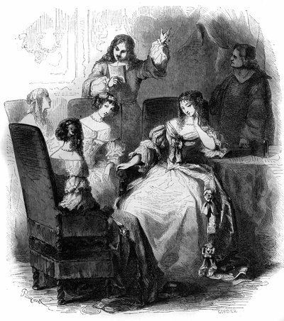 Literární salon: básník Jean Renaud de Segrais (1624-1701) na dvoře Anny Marie Louise d