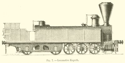Locomotive Engerth (rytina) od French School