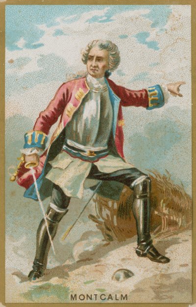 Louis-Joseph de Montcalm od French School