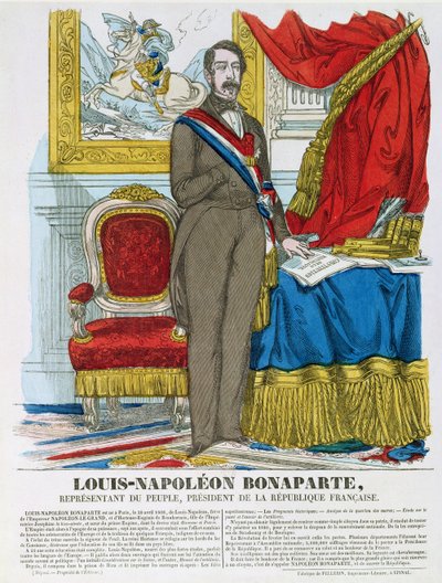 Louis-Napoleon Bonaparte (1808-73) budoucí Napoleon III od French School