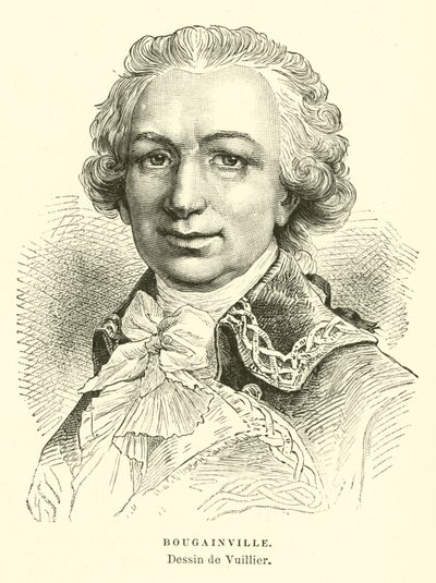 Louis Antoine de Bougainville , francouzský admirál a průzkumník od French School