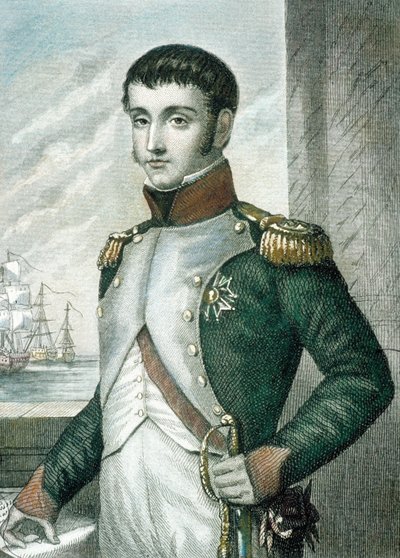 Louis Bonaparte (barevná rytina) od French School