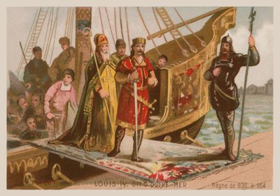 Ludvík IV., francouzský král (920-954) od French School